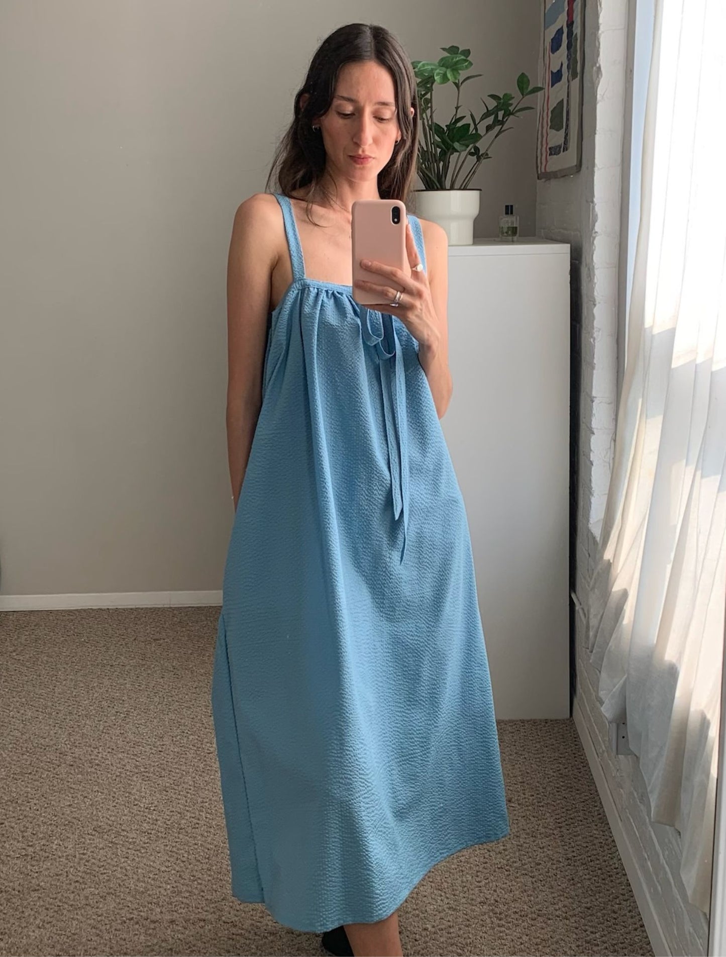 Margaret Dress - Bice Blue
