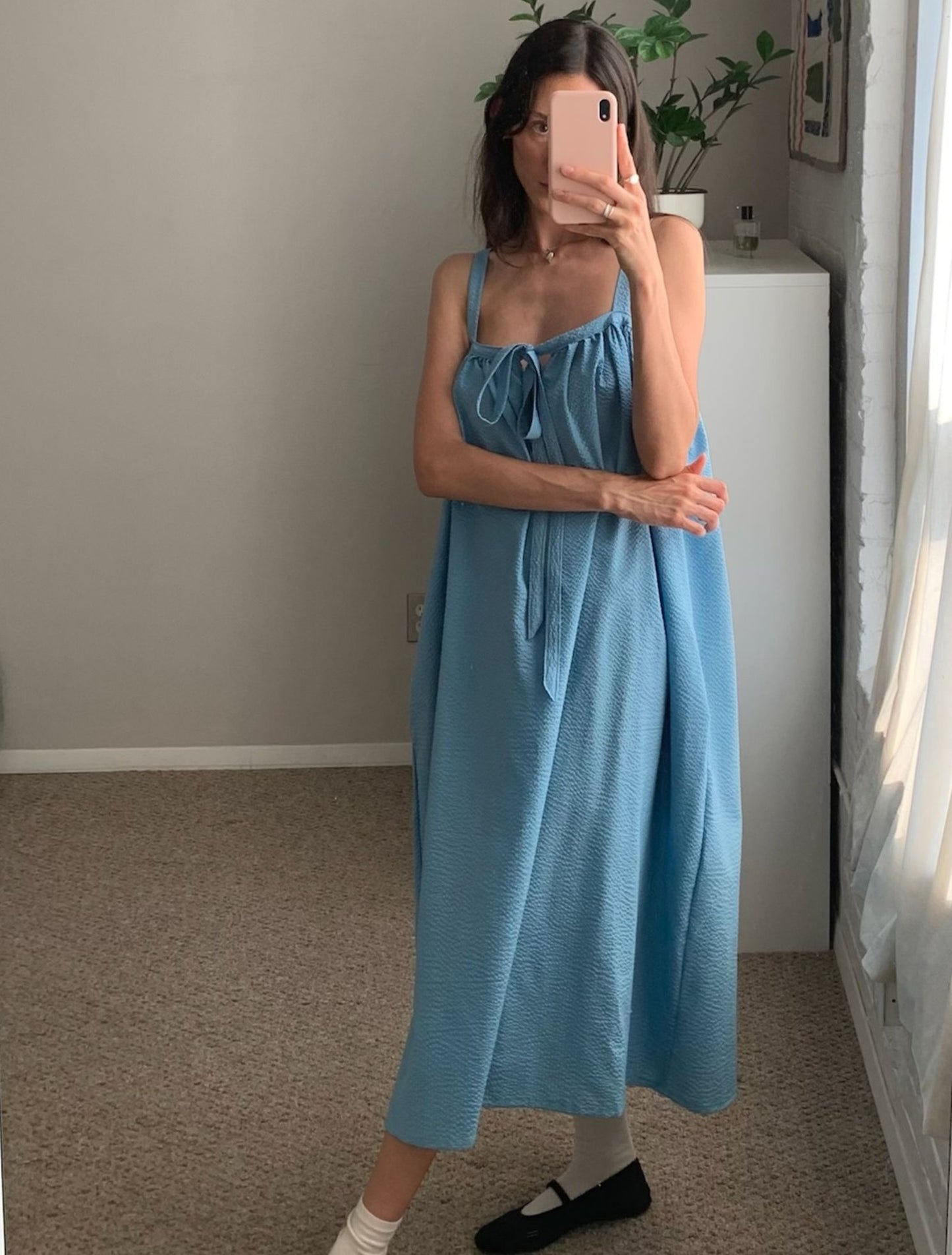Margaret Dress - Bice Blue