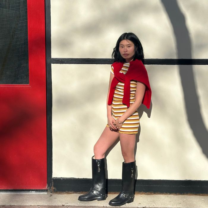 Sugar Shorts - Pollen Stripe