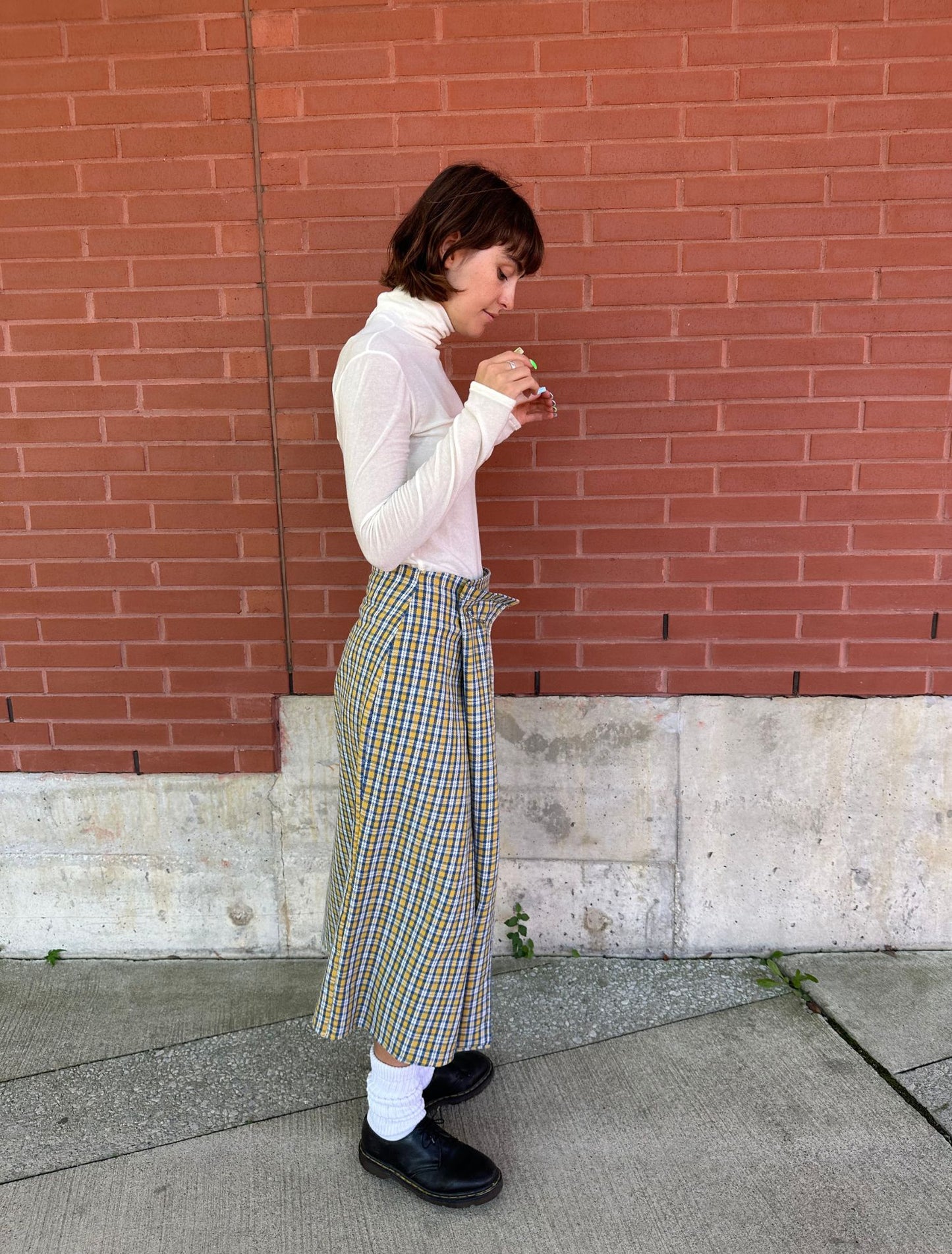 Buffy Skirt - Herringbone