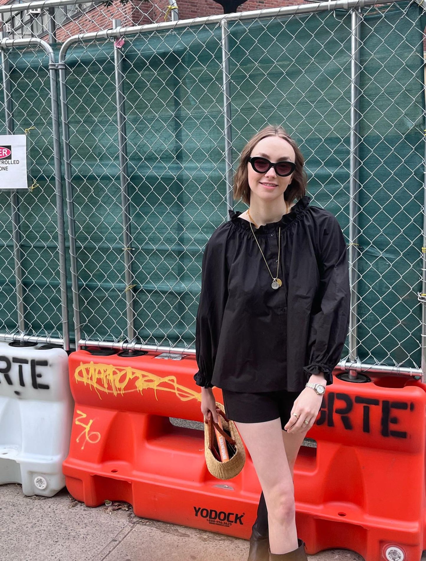 Claire Blouse - Midnight