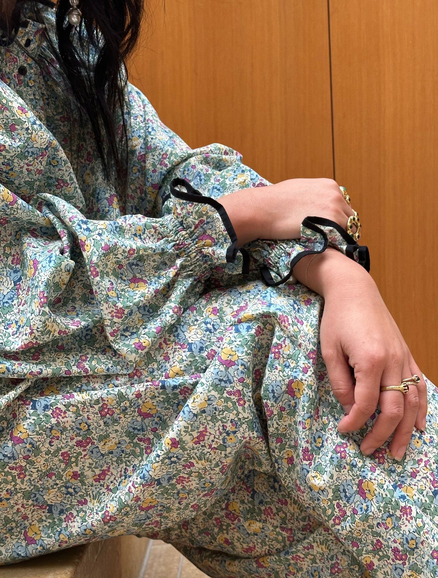 Claire Blouse - Liberty Ditsy Floral