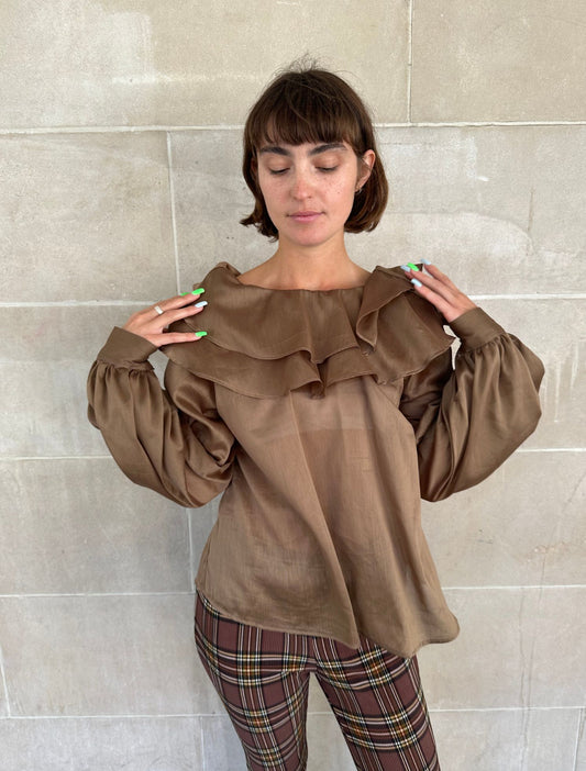Cloud Blouse - Tobacco