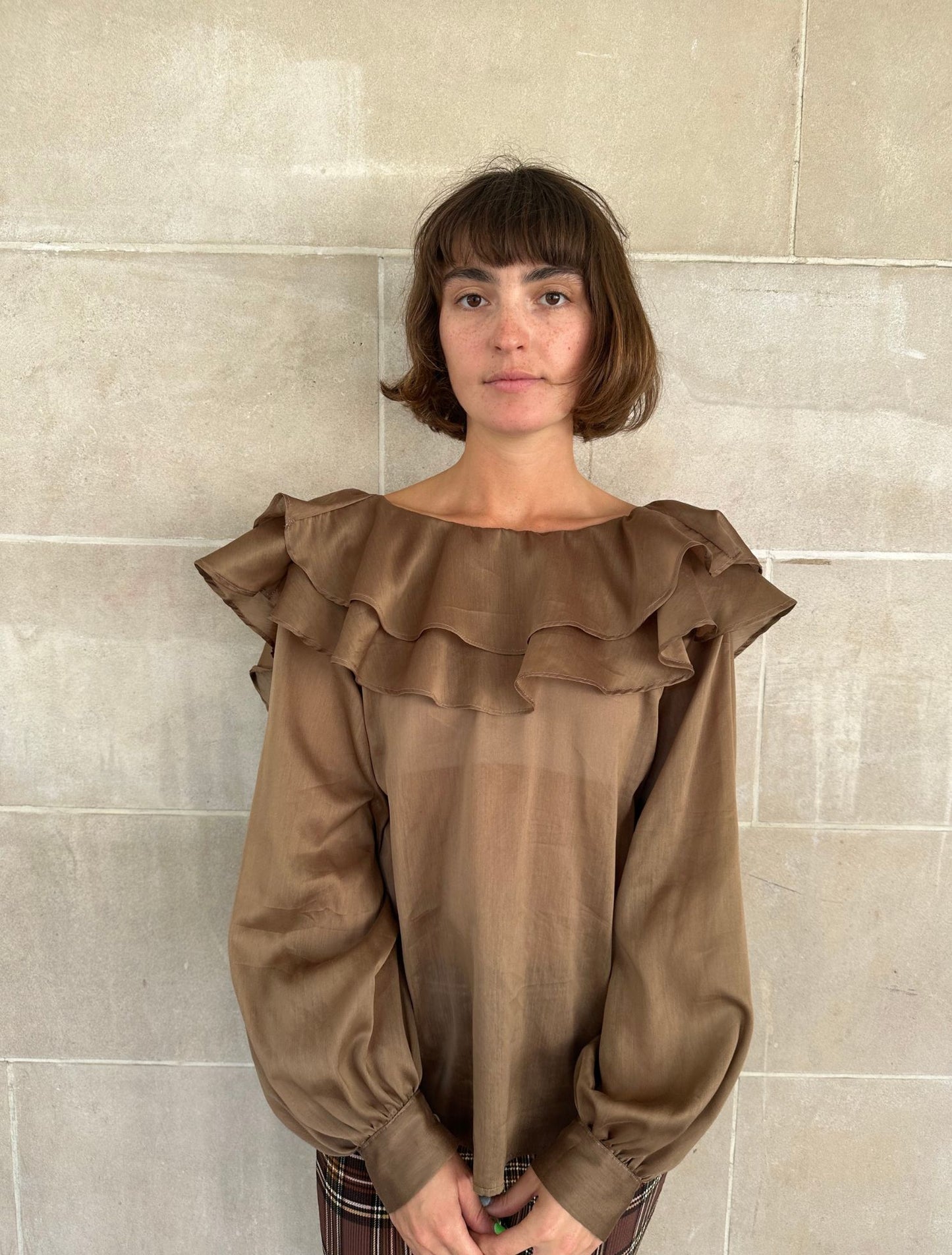 Cloud Blouse - Tobacco