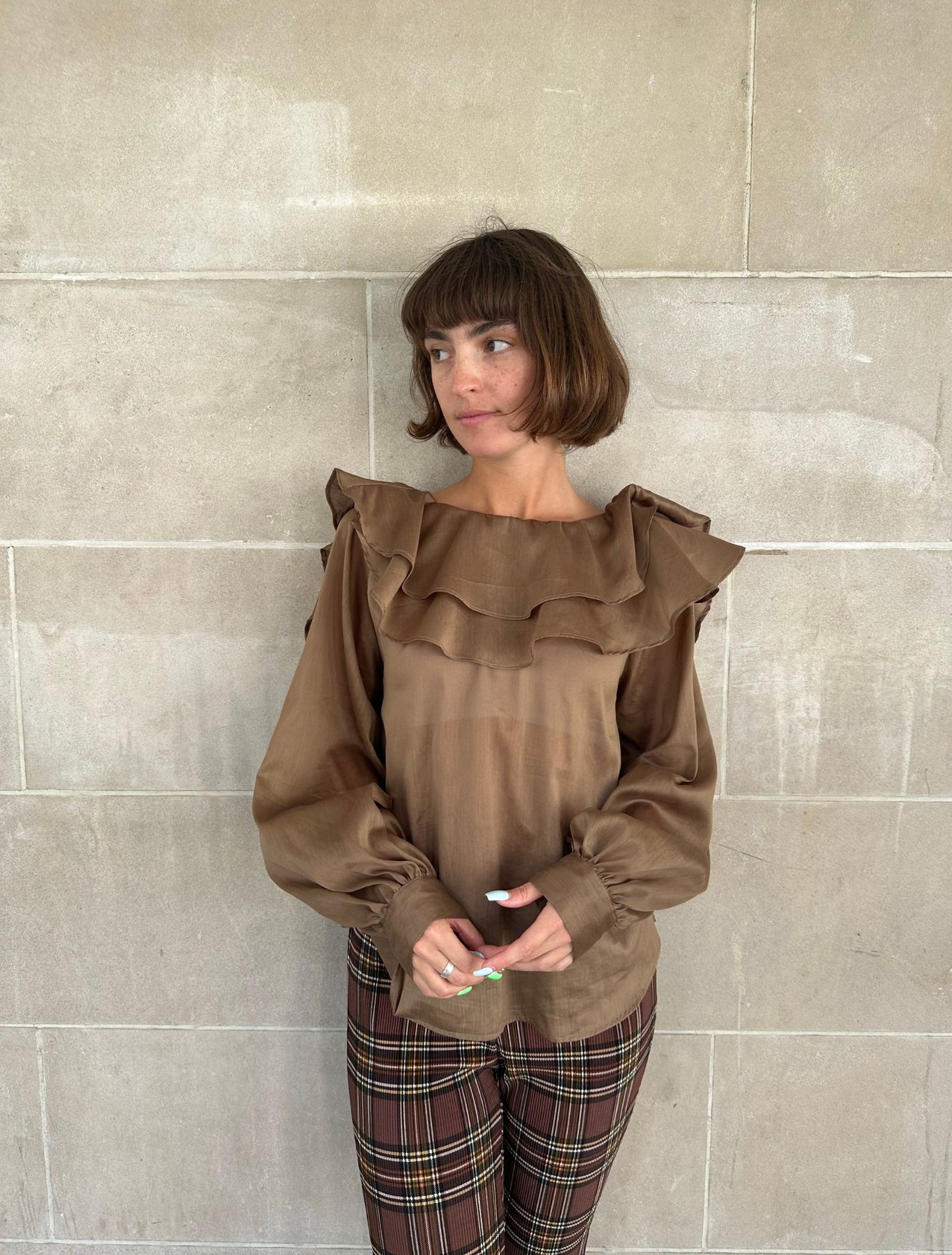 Cloud Blouse - Tobacco
