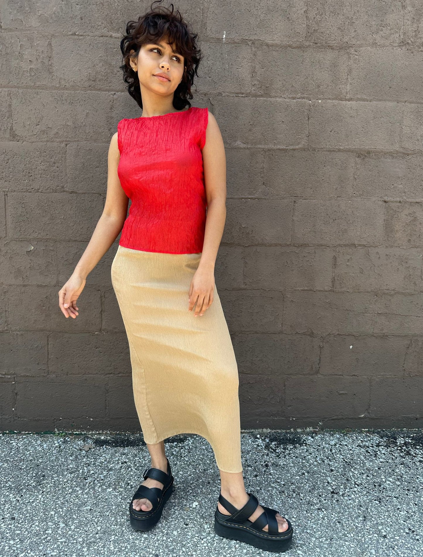 Raven Skirt - Sand