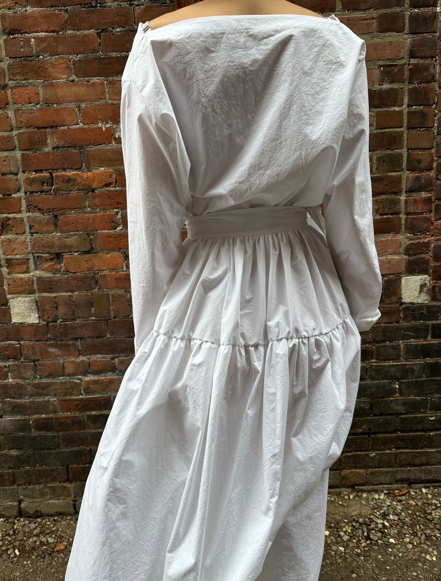 Tina Blouse - Chalk