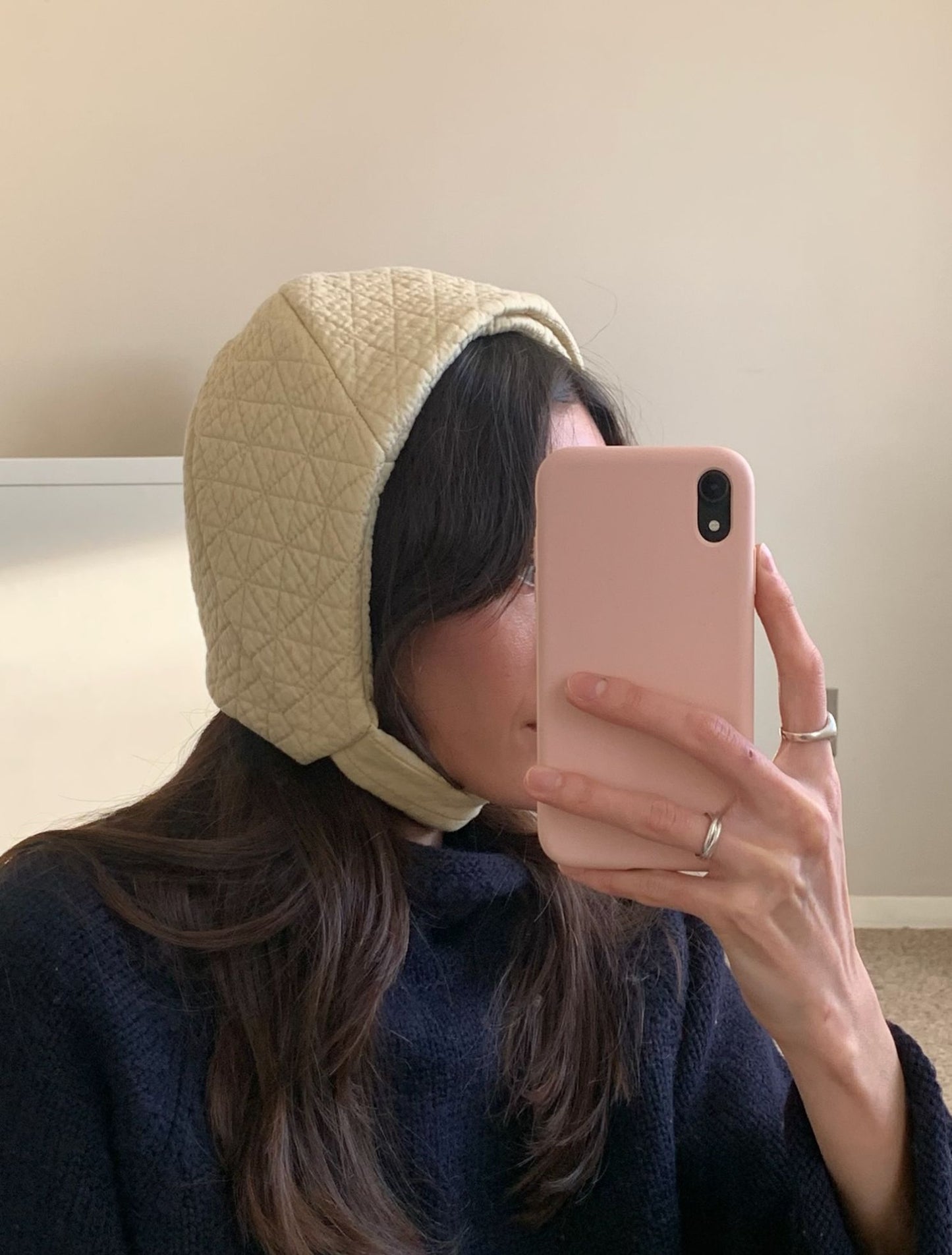 Quilted Cap - Buttermilk