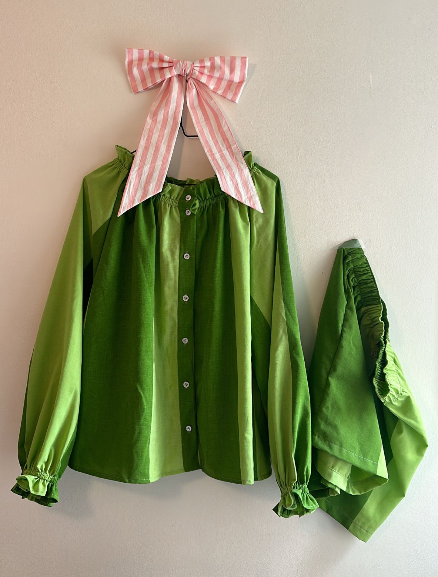 Claire Blouse - Limeade
