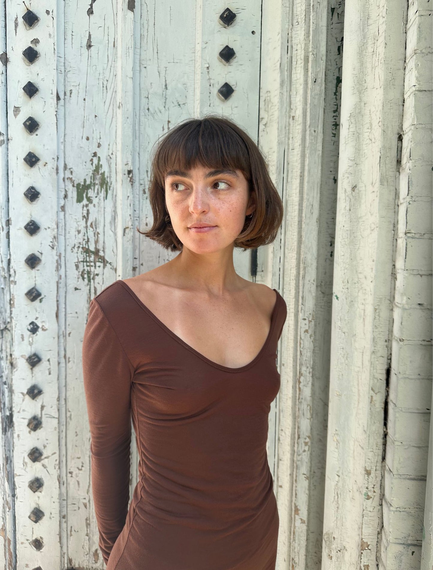 Prima Dress - Chocolate