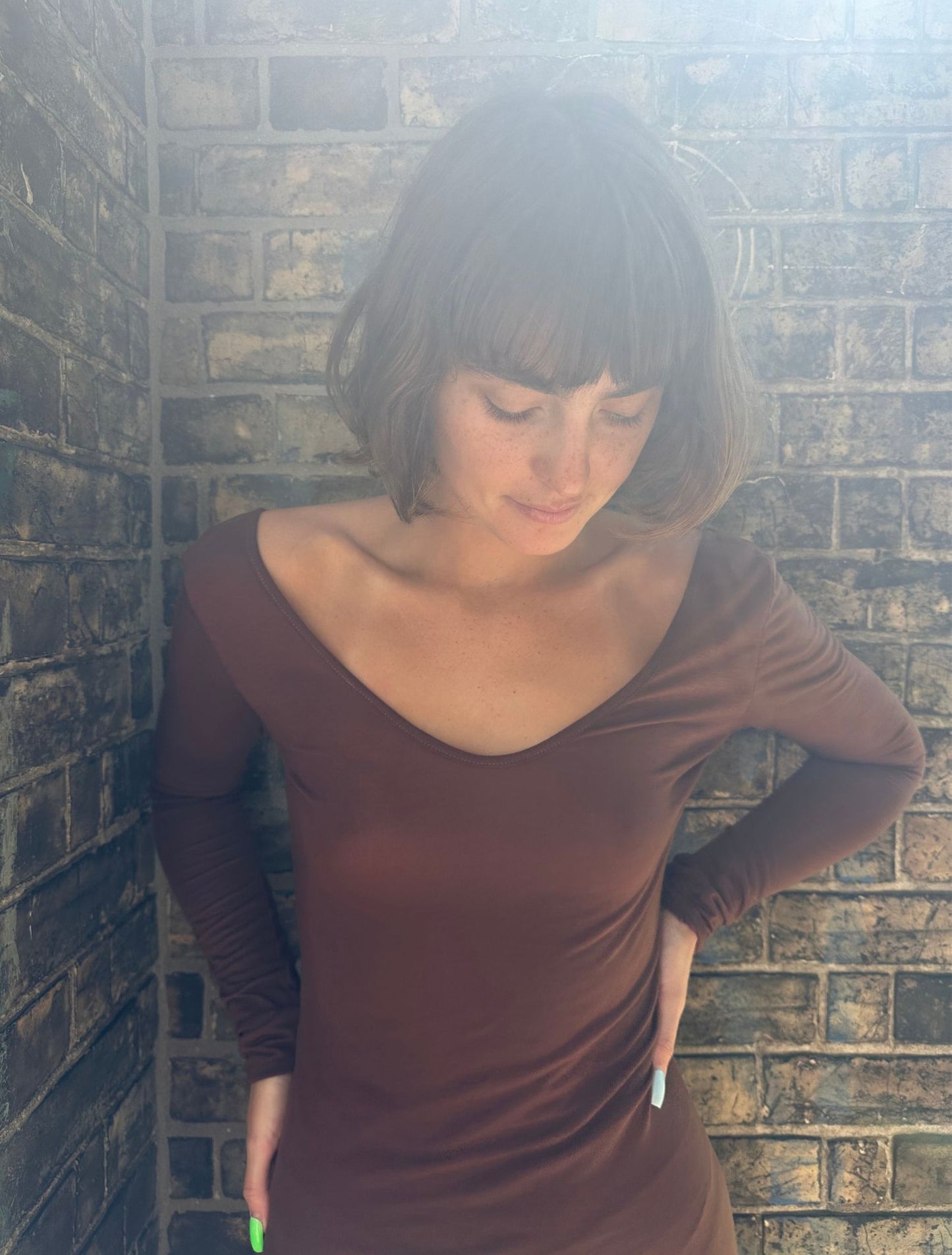 Prima Dress - Chocolate