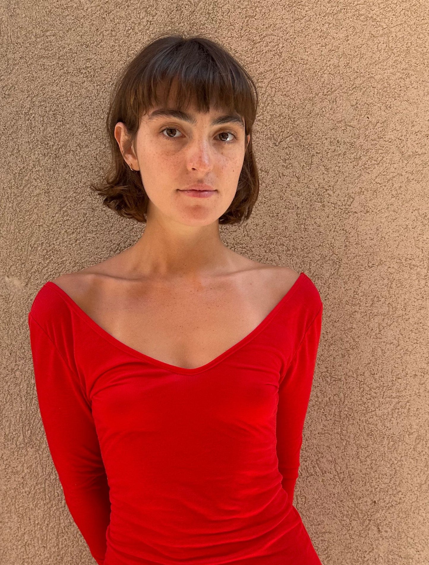 Prima Dress - Vermilion
