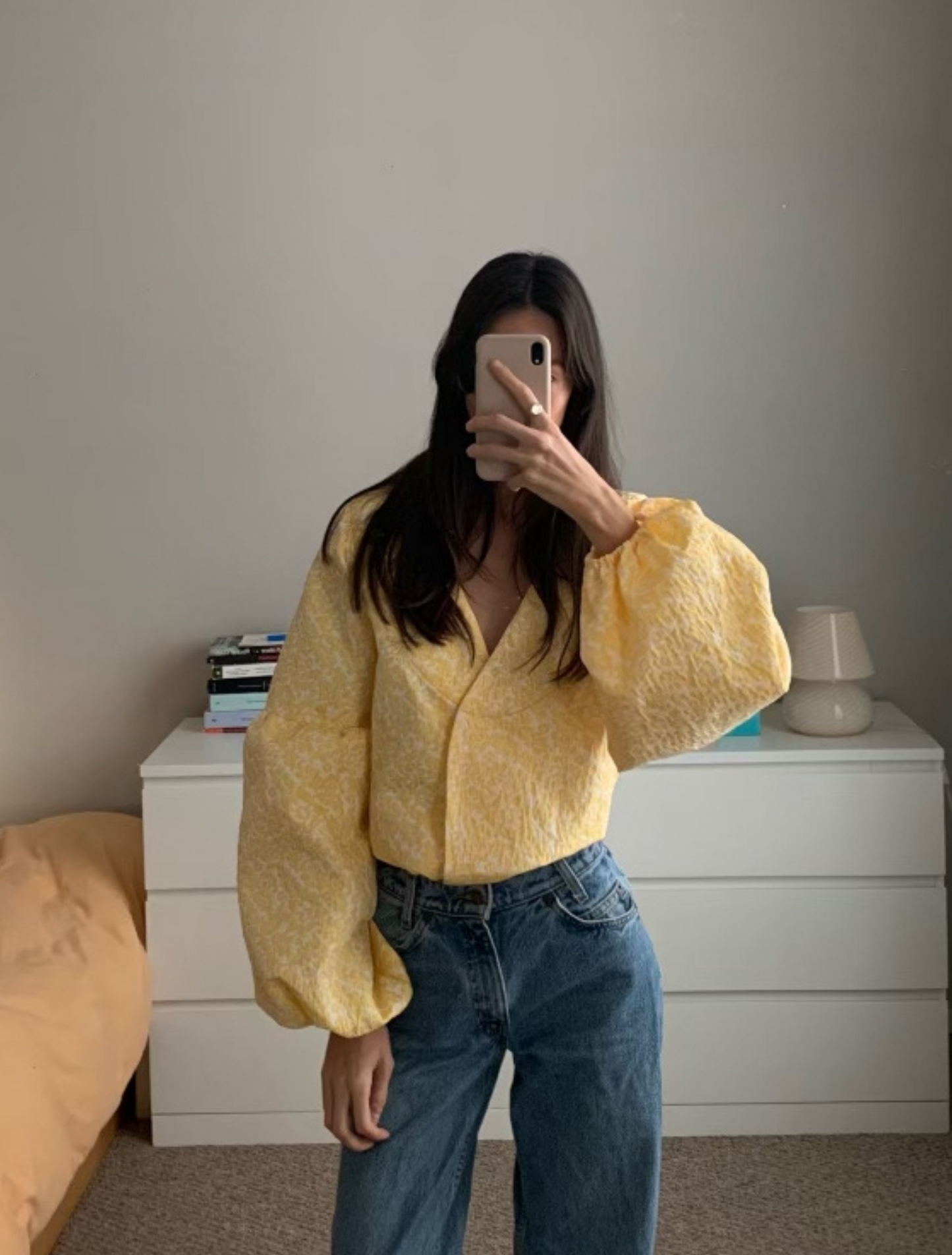 Agnes Blouse - Butter - Sample
