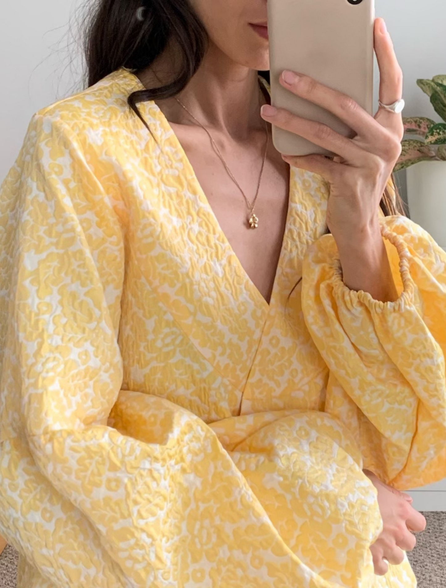 Agnes Blouse - Butter - Sample