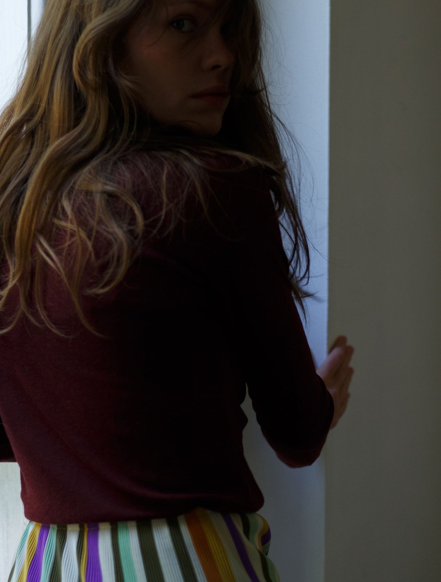 Sagan Turtleneck - Bordeaux