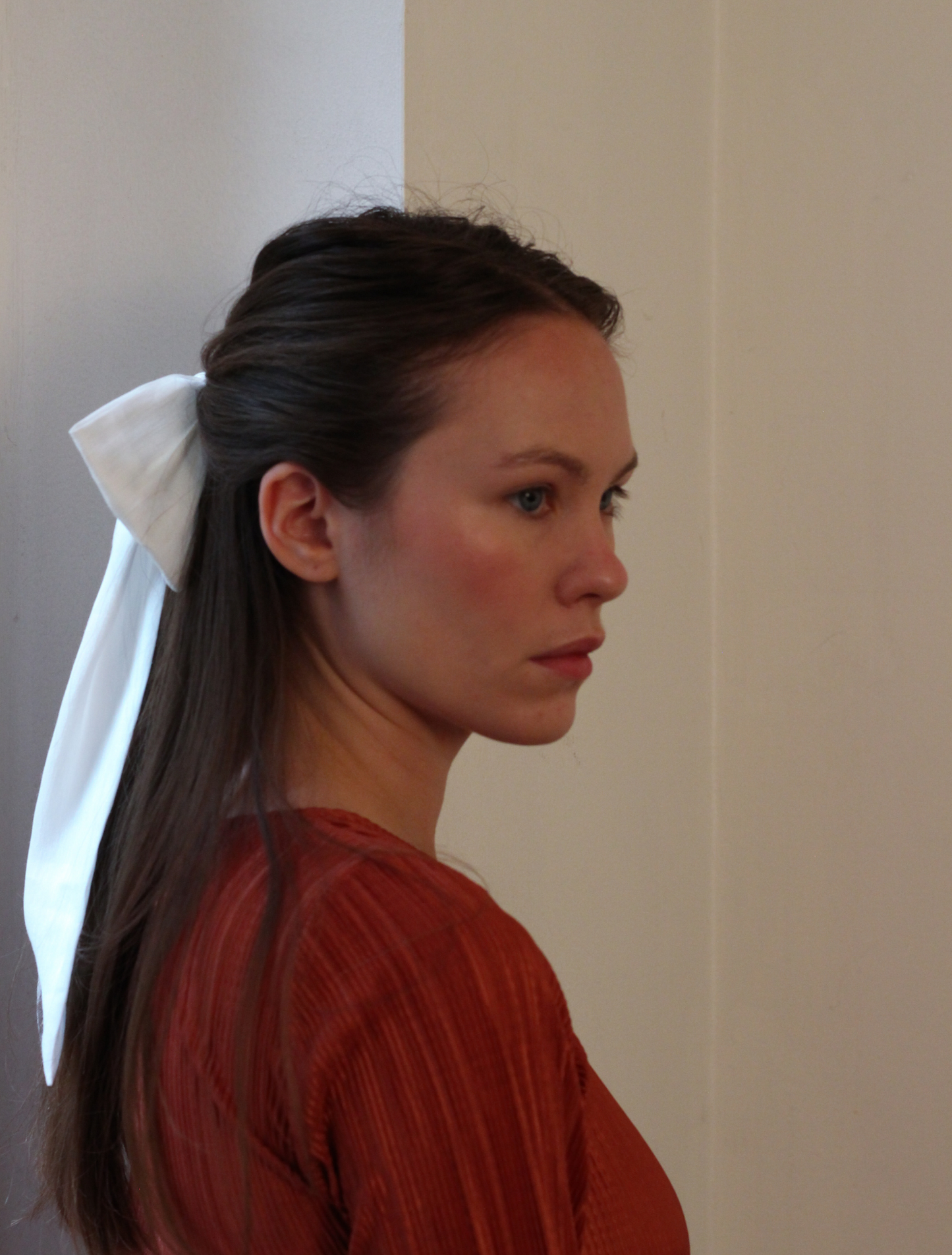 Eloise Hair Bow - Ivory
