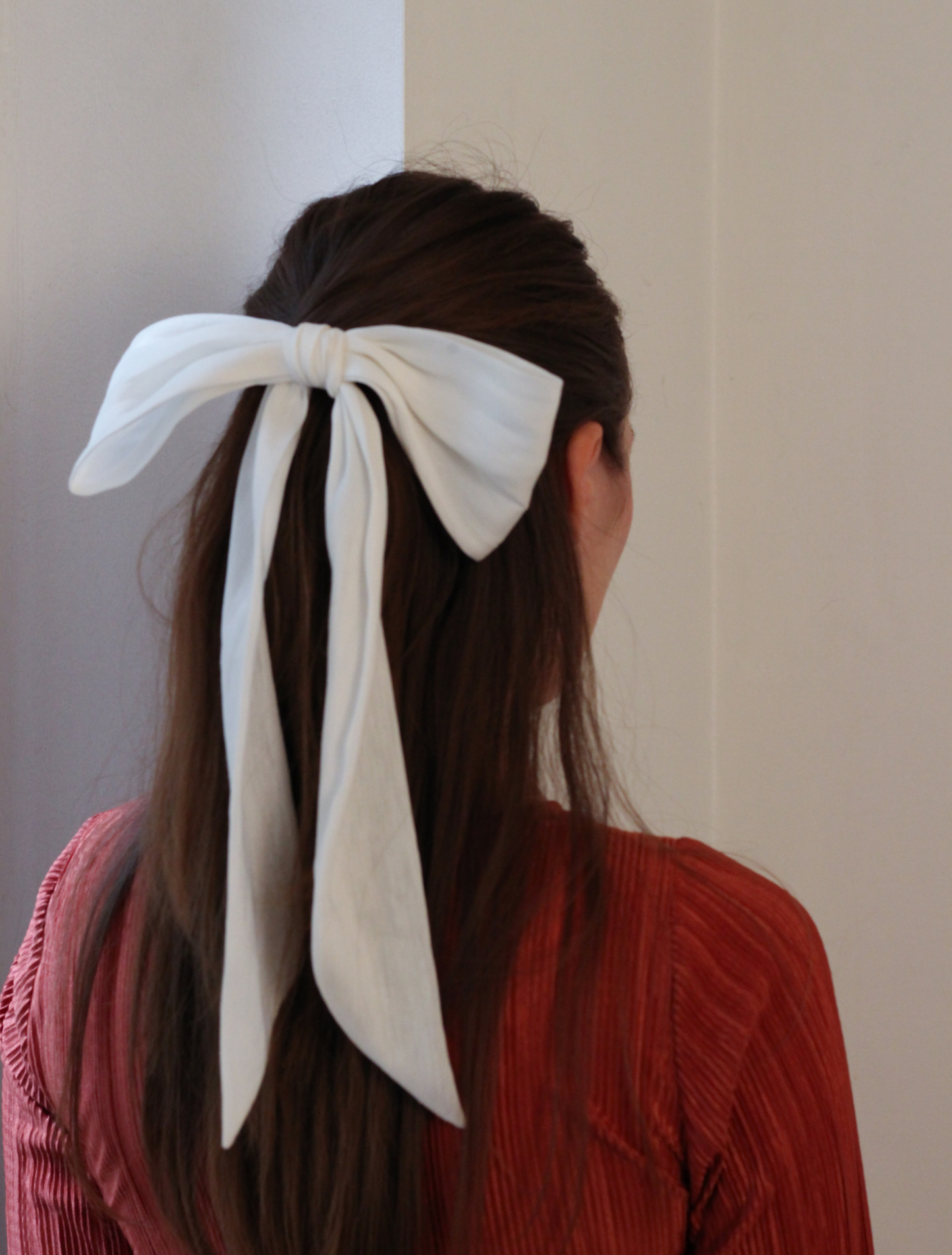 Eloise Hair Bow - Ivory