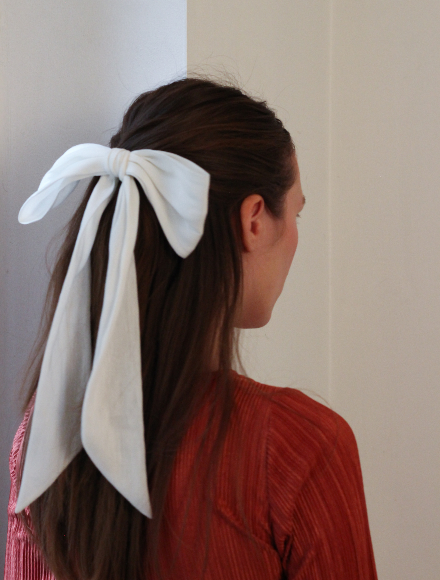 Eloise Hair Bow - Ivory