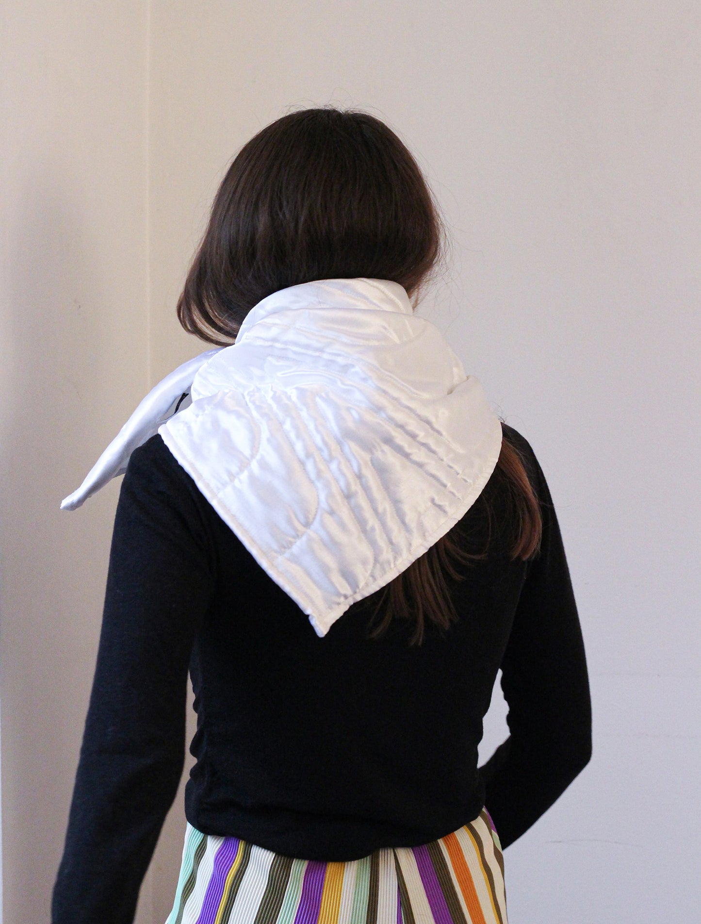 Limited Edition Quilted Scarf - Swan