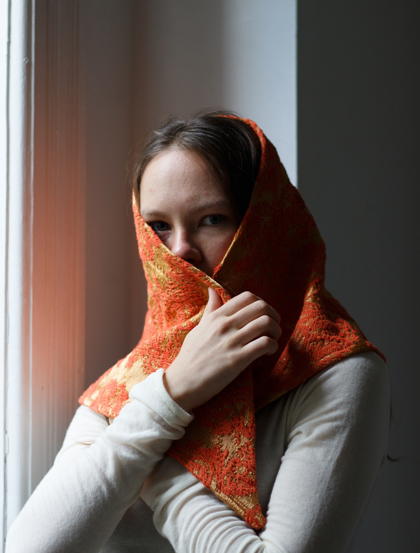 Limited Edition Scarf - Royal Orange