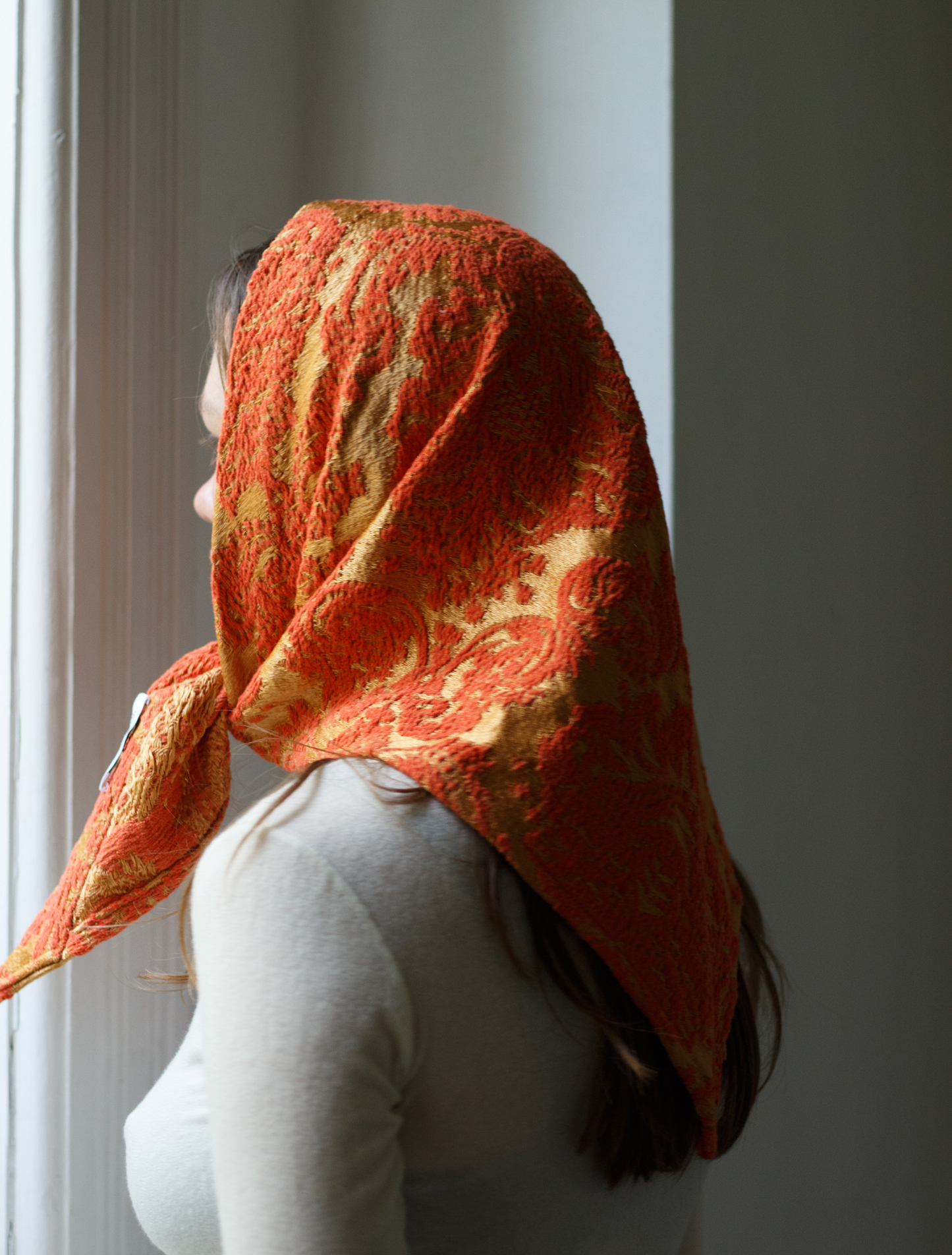 Limited Edition Scarf - Royal Orange