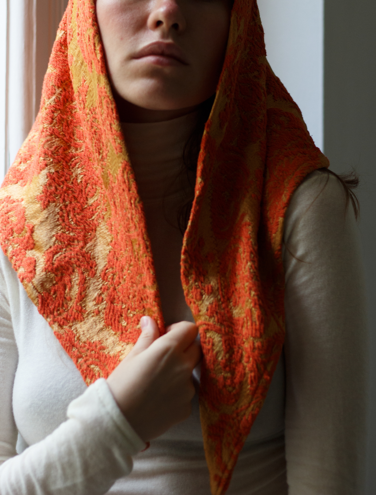 Limited Edition Scarf - Royal Orange
