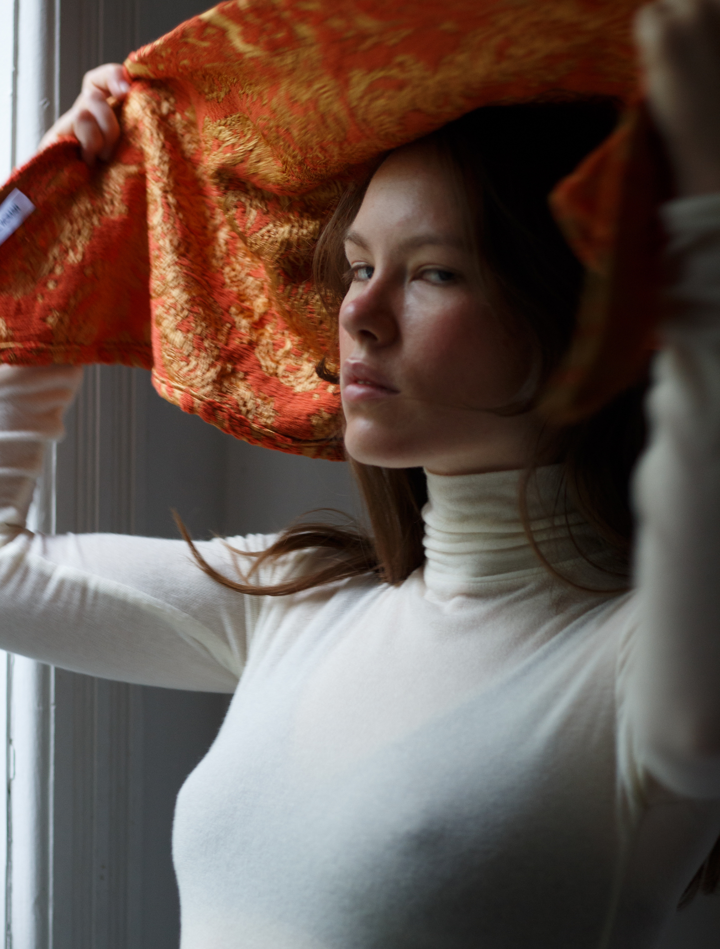 Limited Edition Scarf - Royal Orange