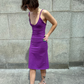 Melinda Slip Dress - Purple