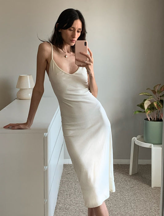 Melinda Slip Dress - Cream