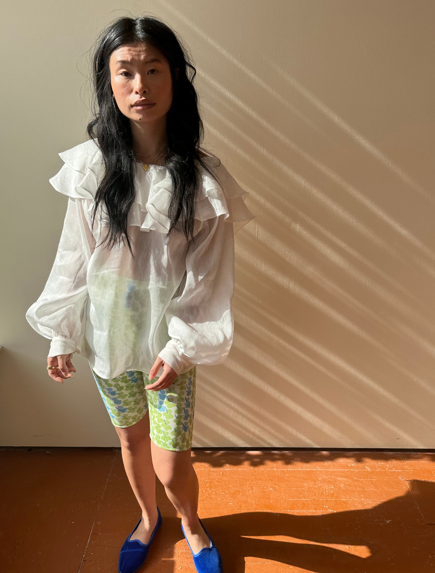 Cloud Blouse - Ivory - Sample - S