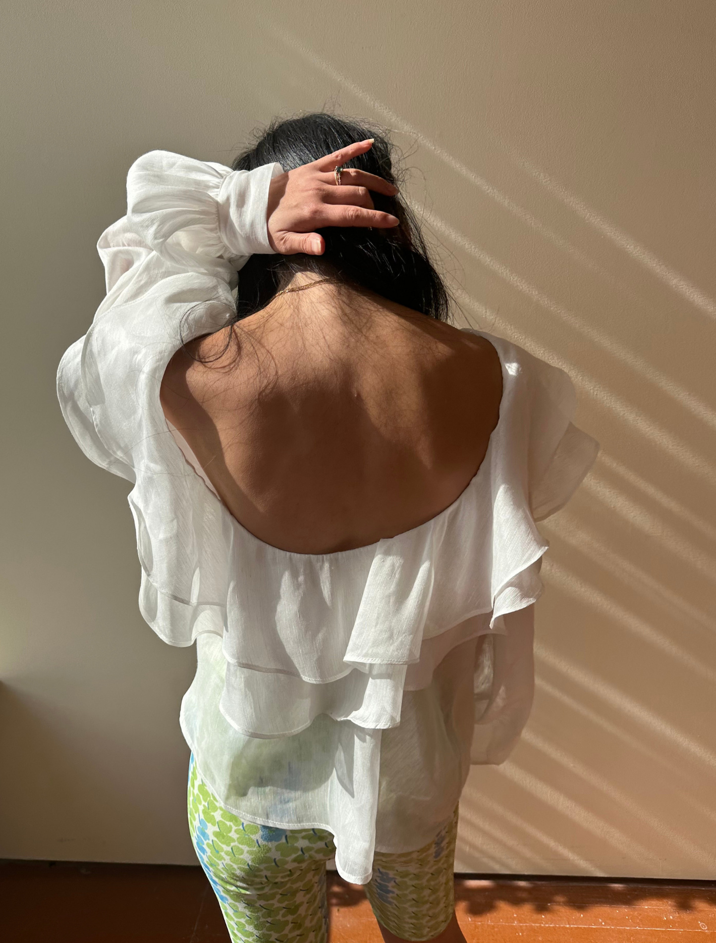 Cloud Blouse - Ivory - Sample - S
