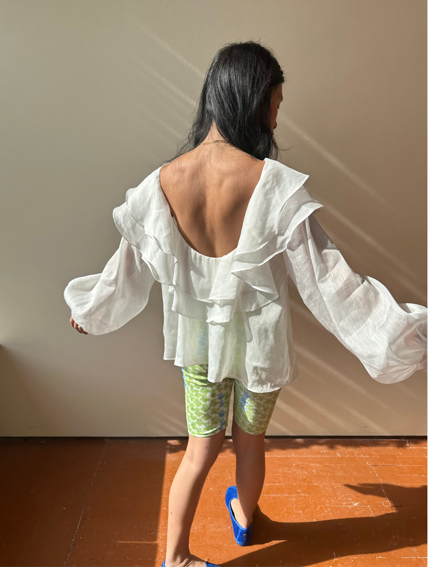 Cloud Blouse - Ivory - Sample - S