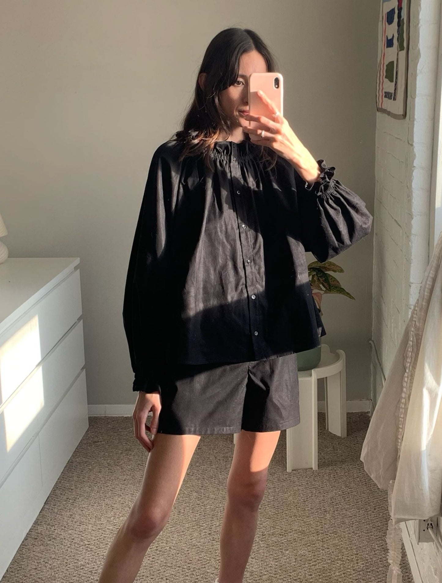 Claire Blouse - Midnight