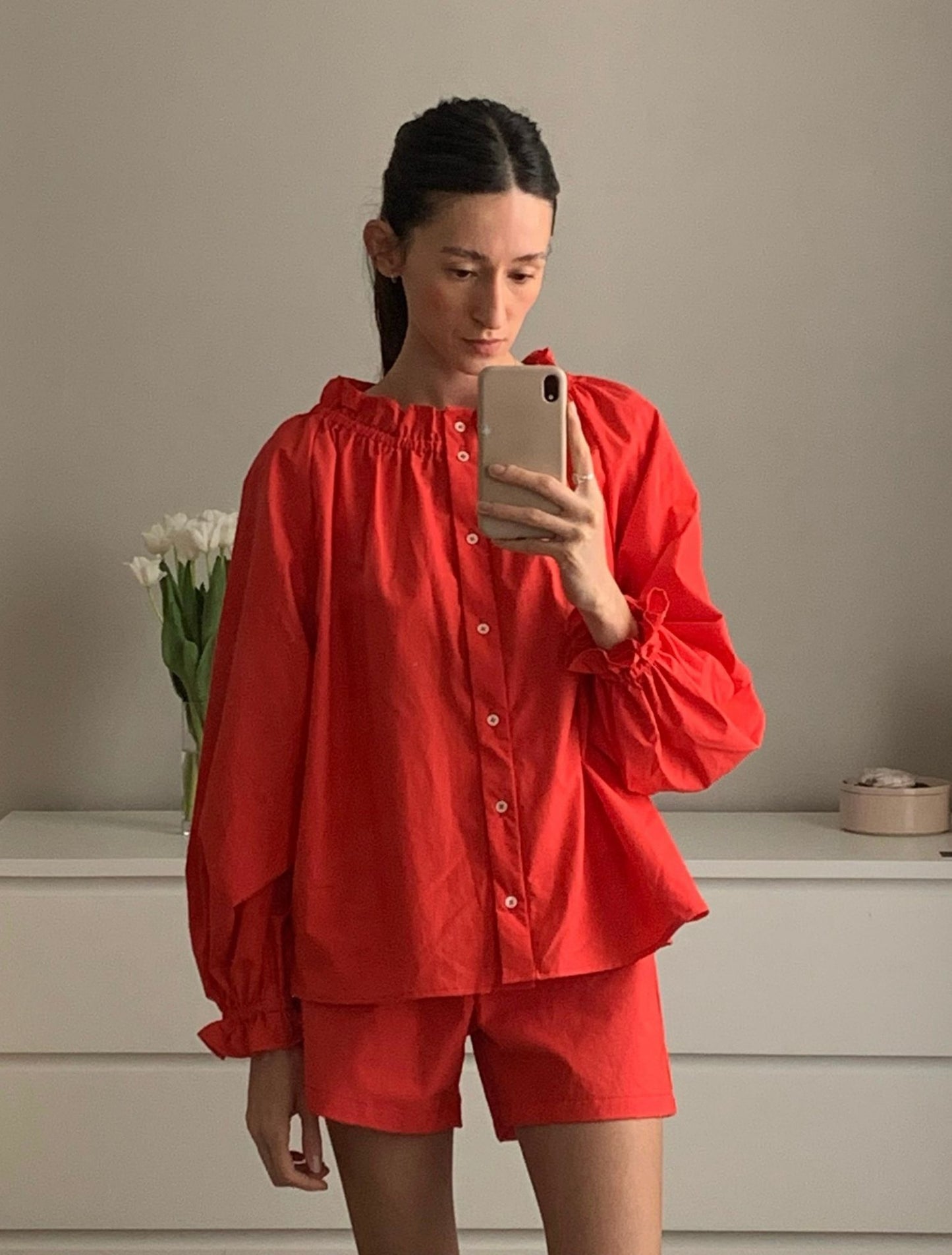 Gregg Shorts - Poppy Red