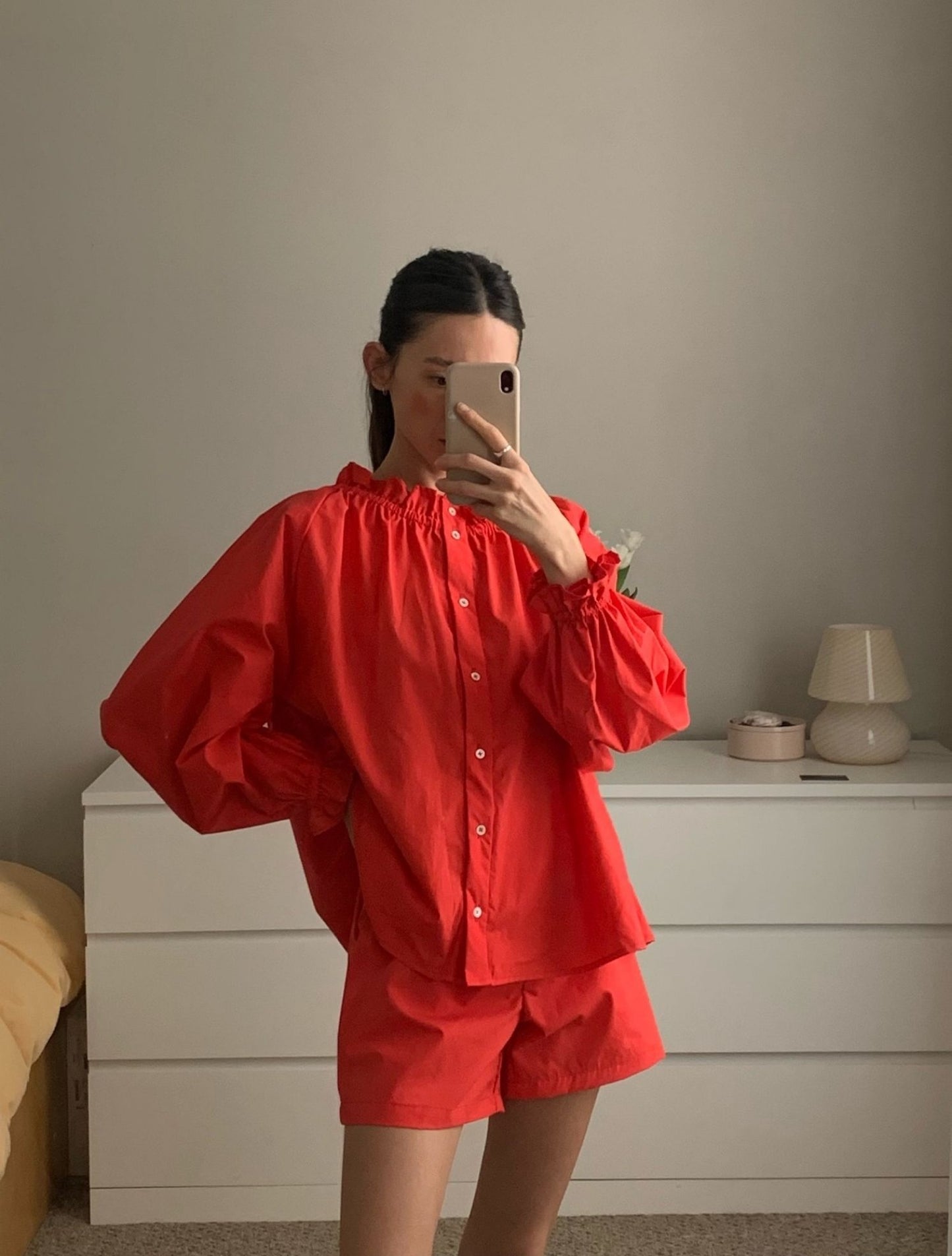 Gregg Shorts - Poppy Red