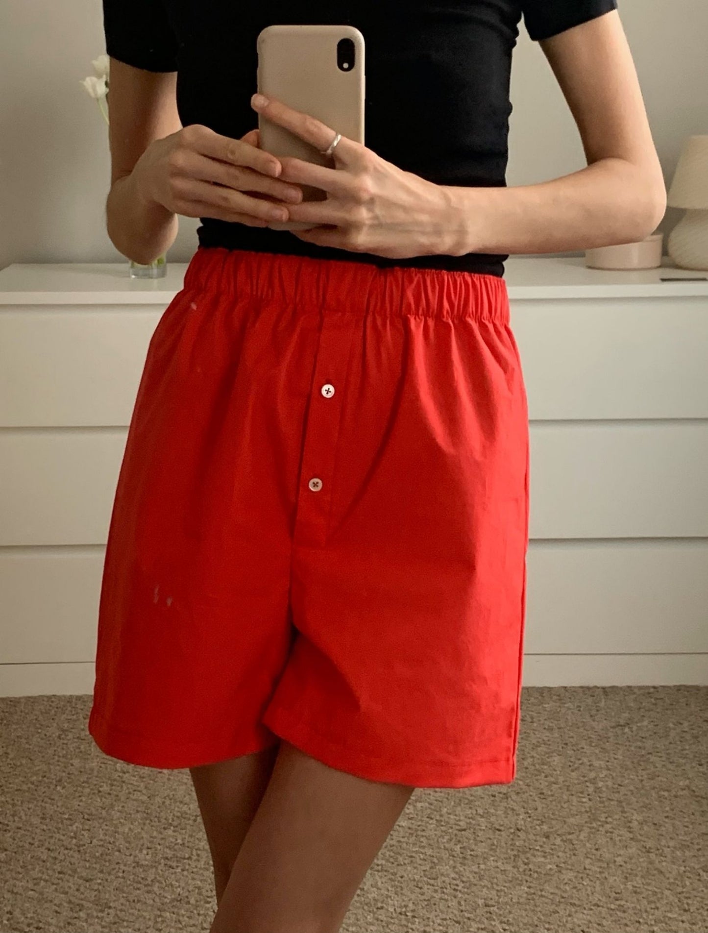 Gregg Shorts - Poppy Red