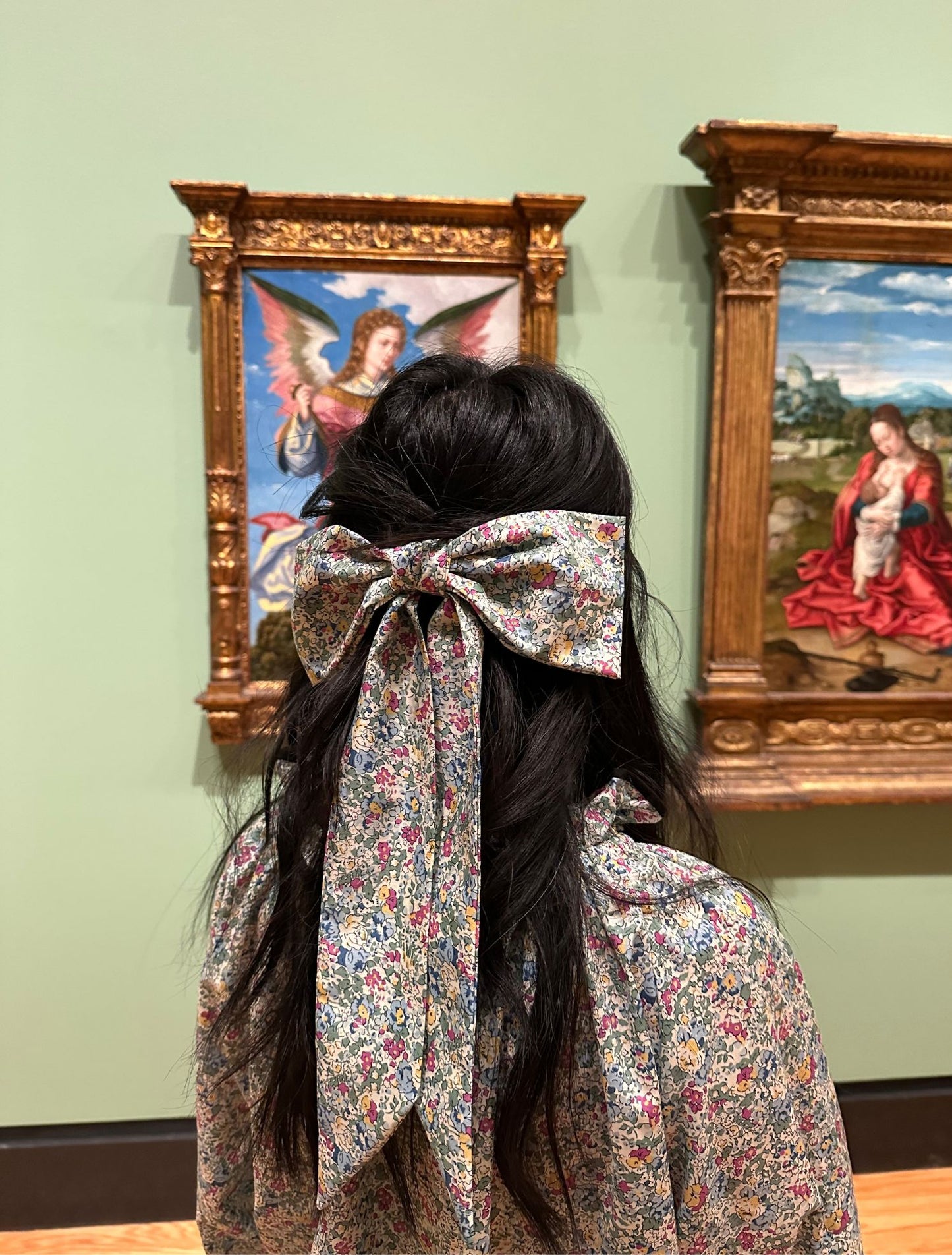 Eloise Hair Bow - Liberty Ditsy Floral