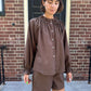 Claire Blouse - Chocolate