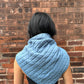 Limited Edition Quilted Scarf - Azure