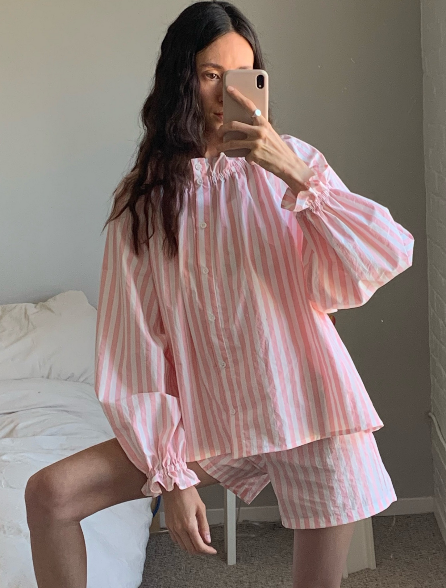 Claire Blouse - Candy Stripe