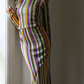 Raven Skirt - Pistachio Stripe - Sample