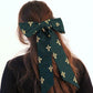 Eloise Hair Bow - Fleur De Lis